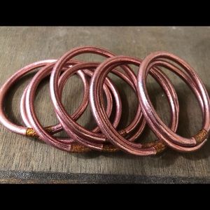 Rose Gold BudhaGirl Bangles (9)